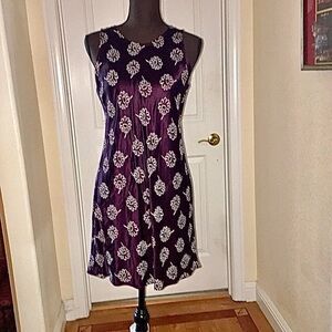 BUYER TOO / Purple Floral Sheath Dress / Size Womens 11